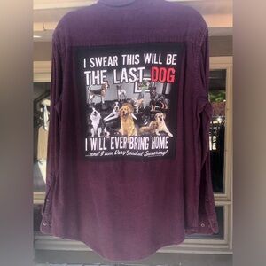 Rad Olive Upcycled Dog Flannel Unisex